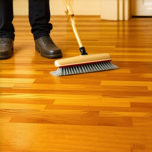 Expert hardwood floor cleaning and maintenance Professional cleaning of hardwood floors using specialized tools