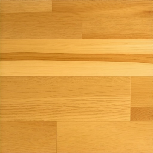 Glossy Hardwood Floor Close-Up Close-up of a shiny hardwood floor showcasing its texture and finish.