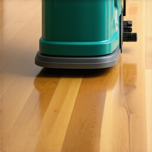 Hardwood Floor Refinishing Process Professional sanding and finishing hardwood floor with dustless equipment