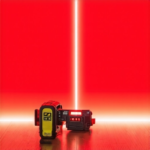 Expert Floor Leveling with Laser Measurement Professional measuring floor with laser level for accurate leveling