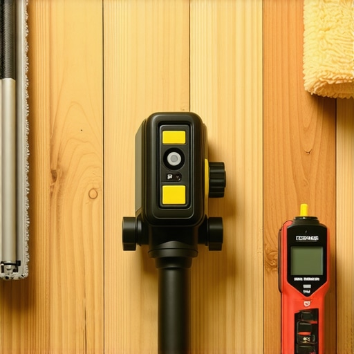 Flooring Maintenance Tools for Longevity Professional tools for maintaining flooring including laser level and moisture meter.
