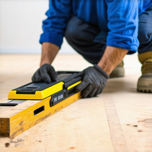 The 2-Foot Level Test for Checking Subfloor Humps Before Vinyl Goes Down