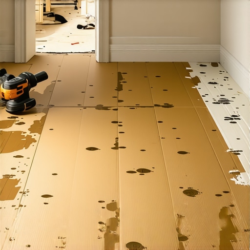 The Cardboard Trick for Protecting New Floors During Construction