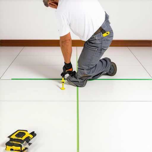 The Chalk Line Trick for Centering Tile Patterns in Awkward Rooms