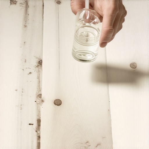 The Denatured Alcohol Trick for Cleaning Old Hardwood Residue