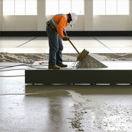 The Leveling Pin Trick for Even Pours Across Large Rooms