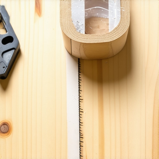 The Painter's Tape Hack for Splinter-Free Hardwood Cuts