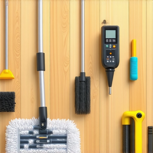 Various tools for maintaining hardwood and tile floors