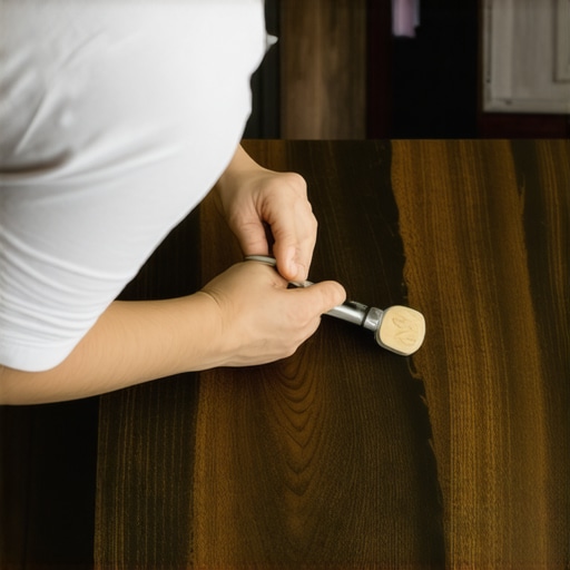 How to Fix a Scratch in Dark Walnut Without a Pro