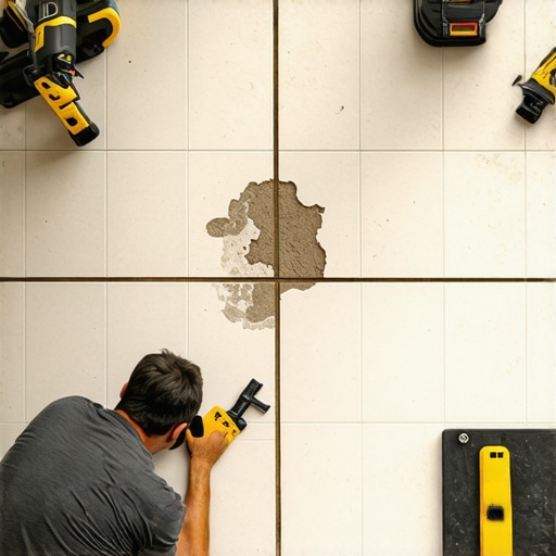 How to Fix a Squeak in the Middle of a Tiled Room