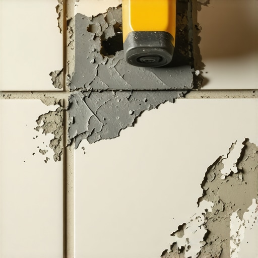 How to Remove Dried Thinset from the Face of a Tile