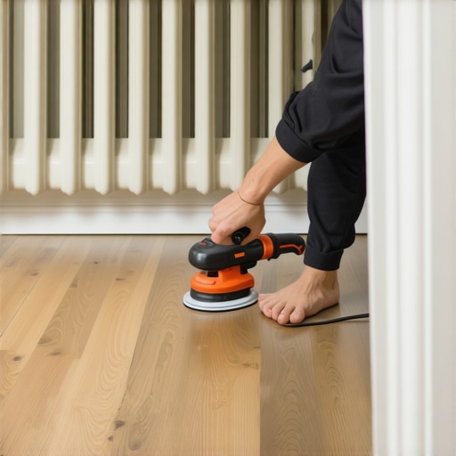 How to Sand Hardwood Under Low-Profile Radiators