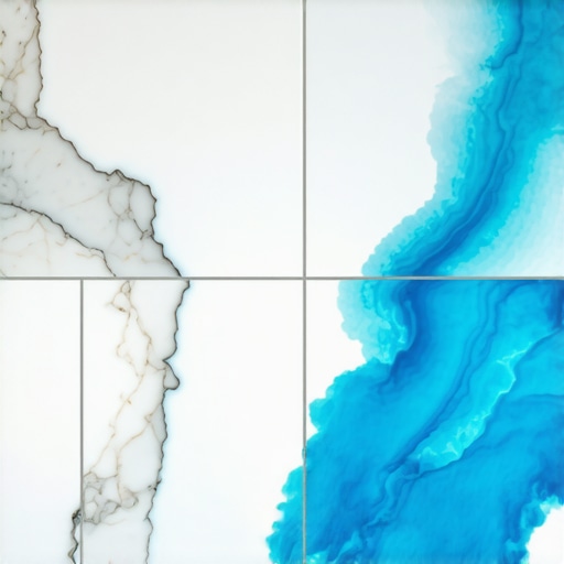 The Blue Chalk Mistake That Forever Stains White Marble Grout
