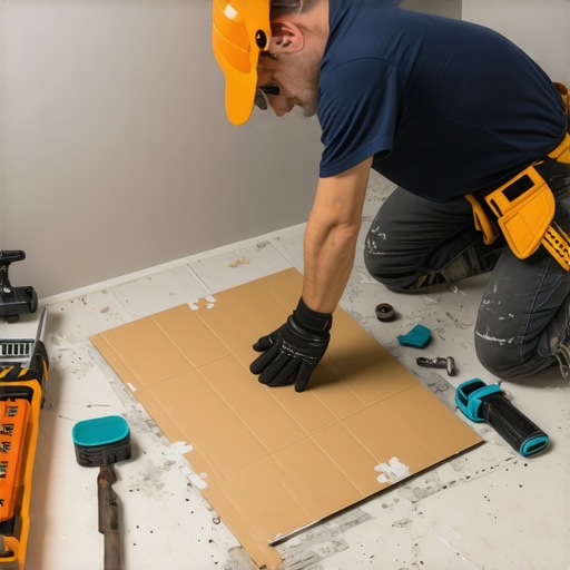 The Cardboard Template Move for Complex Corner Tiles