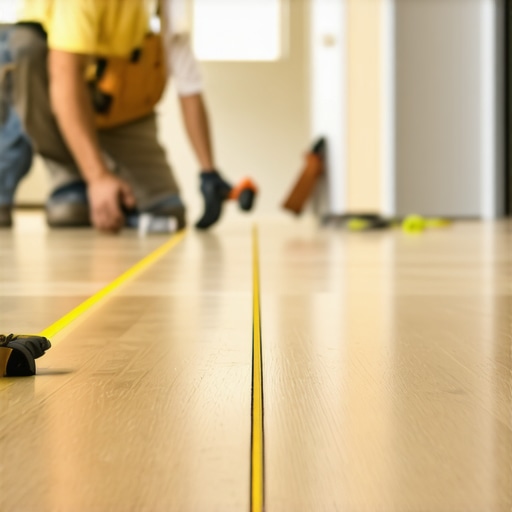 The Chalk Line Move That Prevents Crooked Hallway Planks