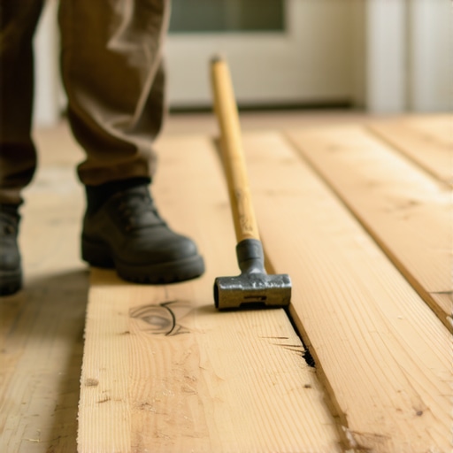 The Hammer-Tap Secret for Finding Hollow Spots in Subfloors