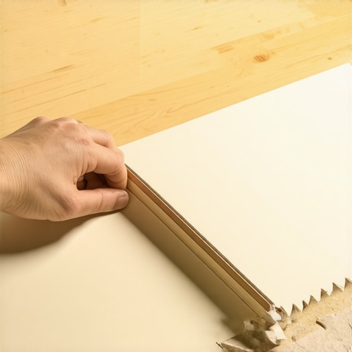 The Masking Tape Strategy for Splinter-Free Laminate Cuts