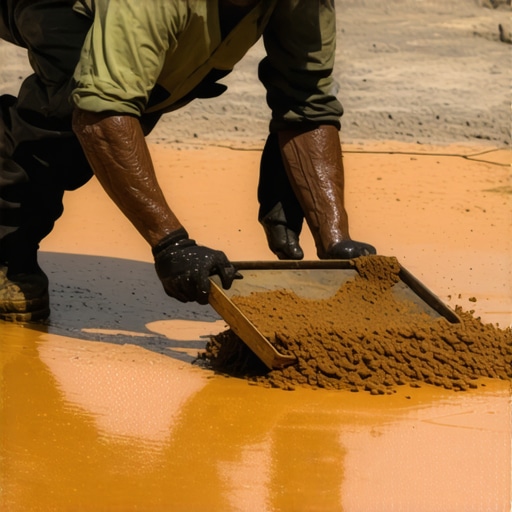The Mud-Sieving Trick for Perfectly Smooth Self-Leveler