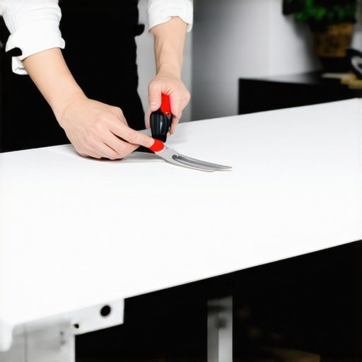 The Painter's Tape Hack for Cutting Vinyl Without Fraying