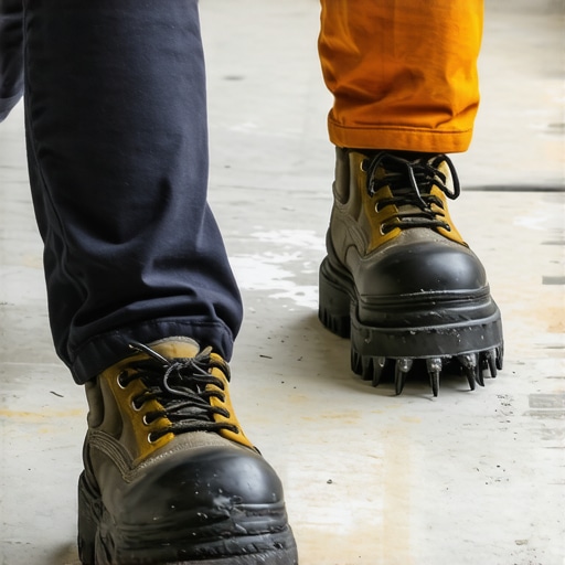 The Spiked Shoe Rule for Large Floor Leveling Projects