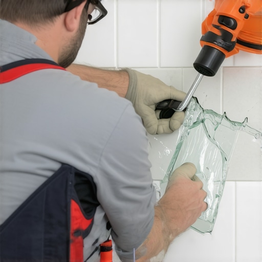 The Suction Cup Move for Replacing a Single Broken Tile