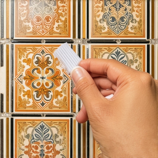 The Toothbrush Trick for Detailing Intricate Tile Inlays