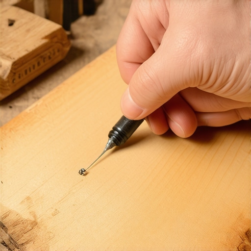 The Wax Crayon Trick for Filling Nail Holes in Prefinished Oak