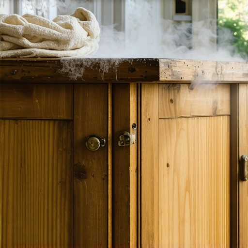 The Wet Rag Trick for Steaming Dents Out of Old Pine