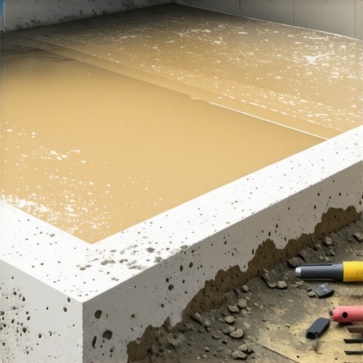 Why Every Self-Leveling Pour Needs a Perimeter Foam Dam