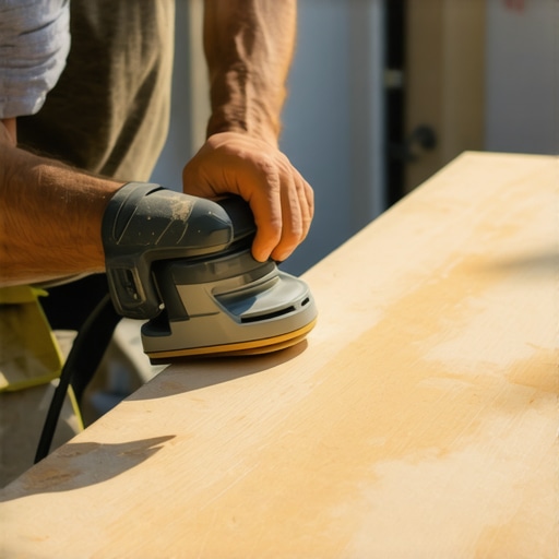 Why You Should Sand Diagonally on Your Very First Pass