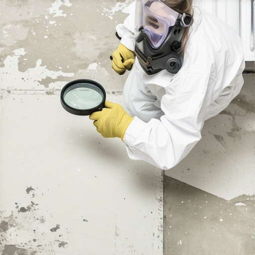 How to Check for Asbestos in Old Linoleum Flooring Safely