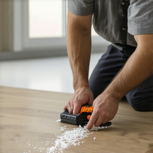 How to Fix a Bubbling LVP Plank Without Tearing Up the Room