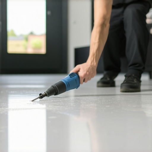How to Fix a Dent in Your Vinyl Floor with a Heat Gun