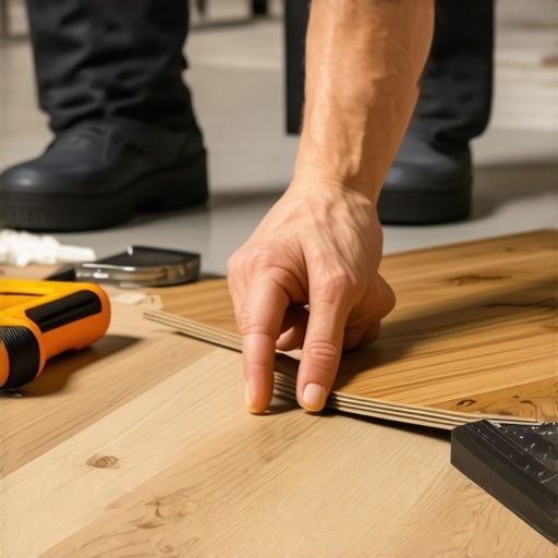 How to Fix a LVP Plank that Popped Out of its Lock