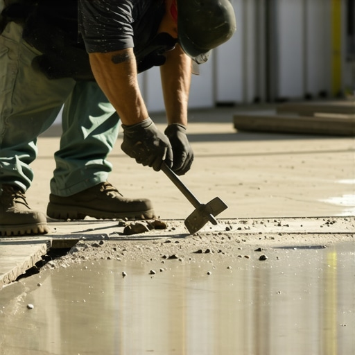 The Best Way to Remove Old Thinset from a Concrete Slab