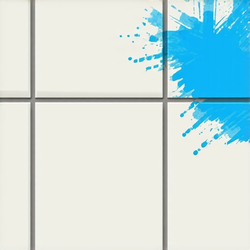 The Blue Chalk Mistake That Stains Your White Grout