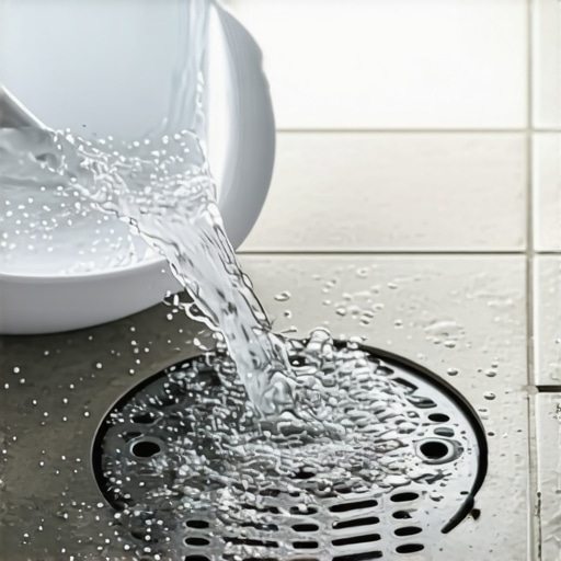 The Bucket-of-Water Test for Floor Drainage
