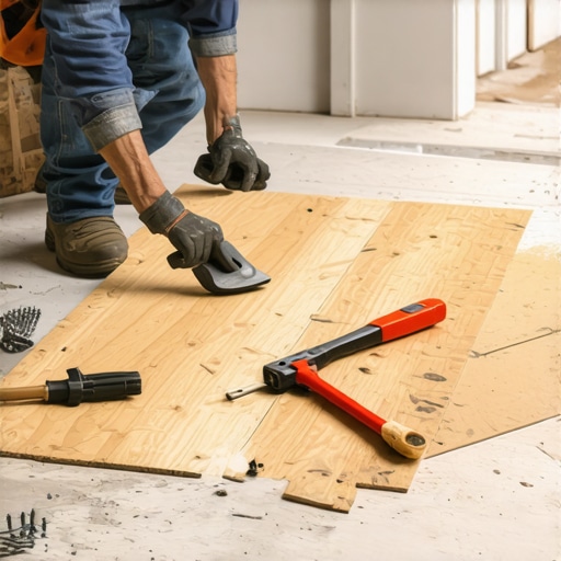 The Correct Way to Fasten Plywood Underlayment for Tile