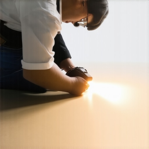 The Flashlight Test for Checking Floor Flatness Before Glue