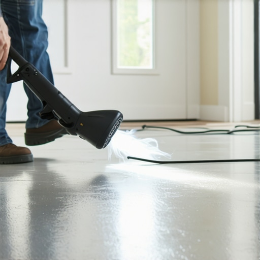 The Hairdryer Method for Fixing Small Dents in Vinyl Flooring