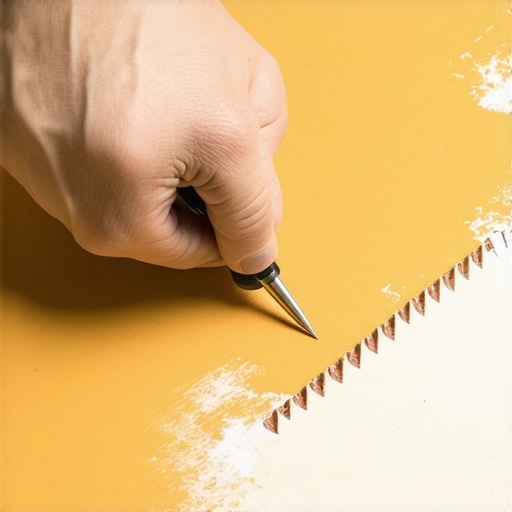 The Painter's Tape Hack for Cutting Perfect Casing Notches