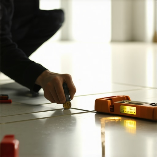The Penny Test for Checking Tile Flatness