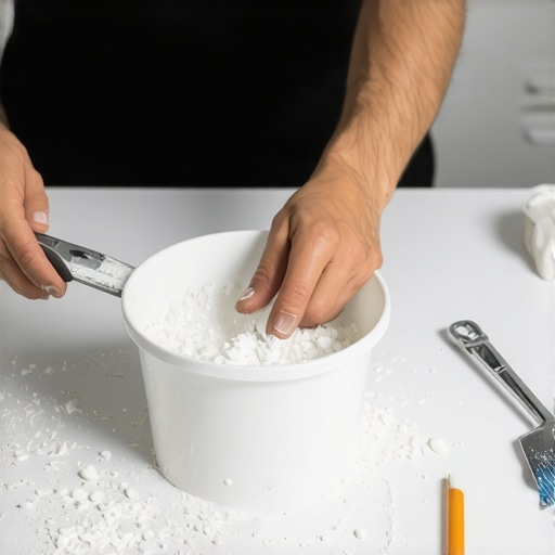 The Secret to Mixing Small Batches of Thinset by Hand