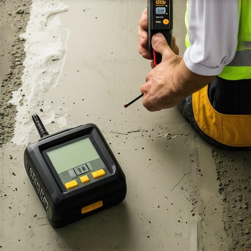 The Simple Test for Concrete Porosity Before Leveling