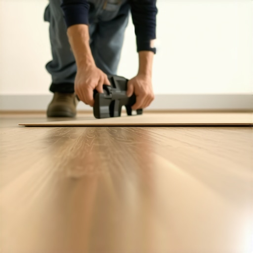 The Weight Trick for Flattening Stubborn Vinyl Planks