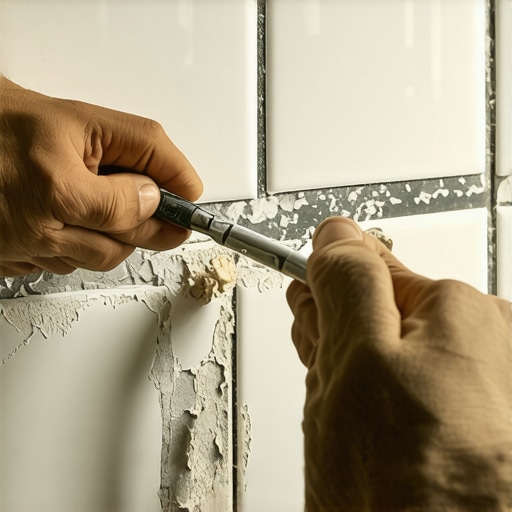 How to Fix Cracked Grout in a Moving House