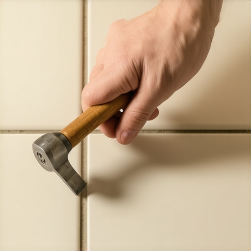 How to detect a hollow tile before the grout starts cracking