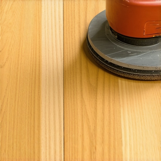 How to fix a wood floor that was sanded against the grain