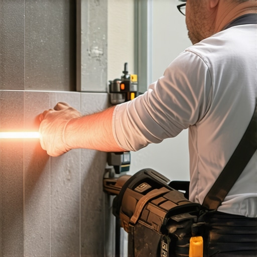 How to get a straight line for your first row of tile