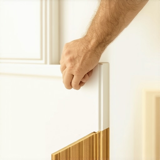 How to hide a bad cut under the baseboard like a pro